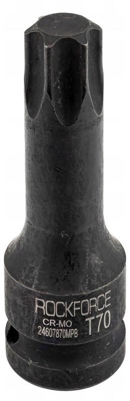 Rockforce Nasadka met Torx-bit type T70, 1/2 inch