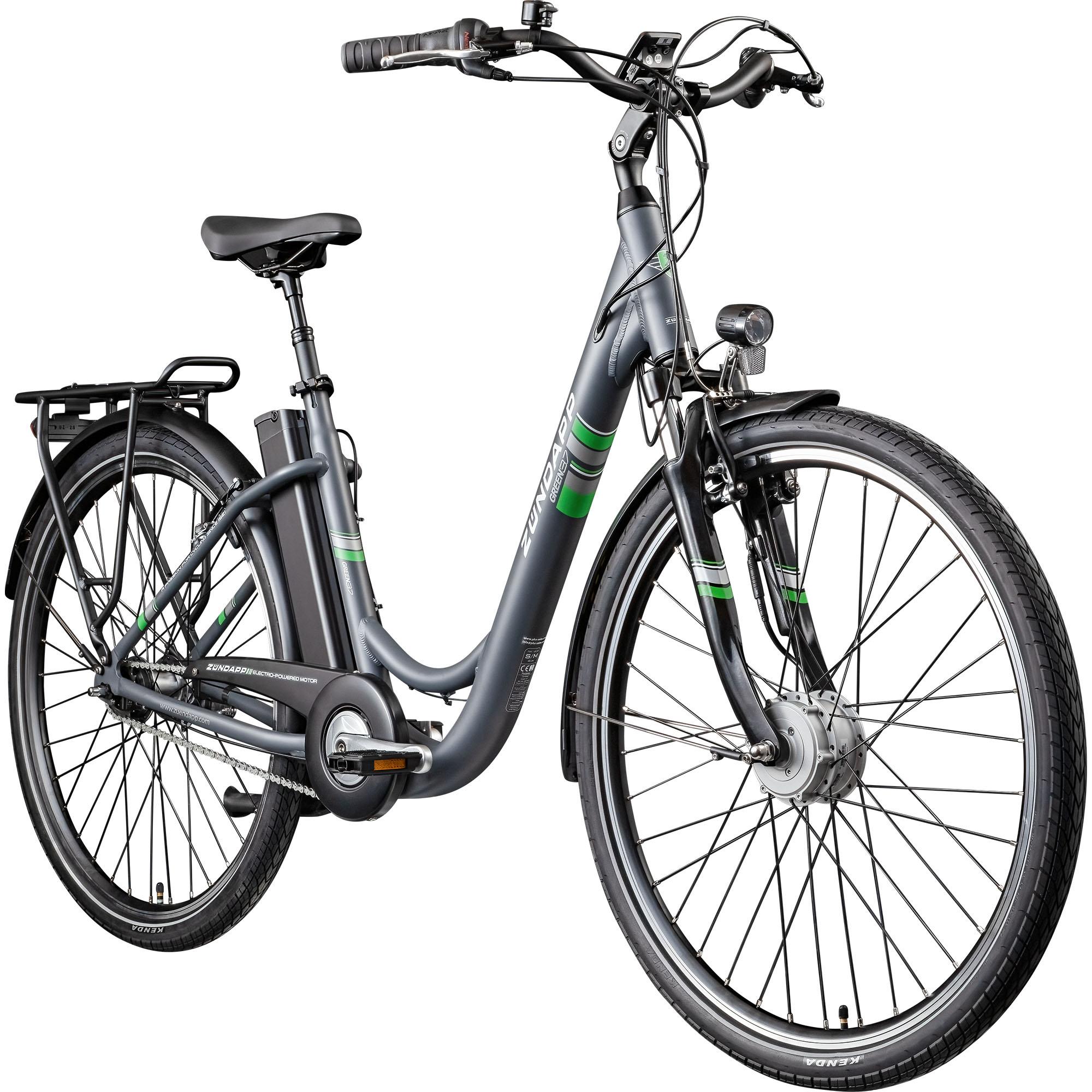 Zündapp Green 3.7 E Bike Damenfahrrad anthrazit