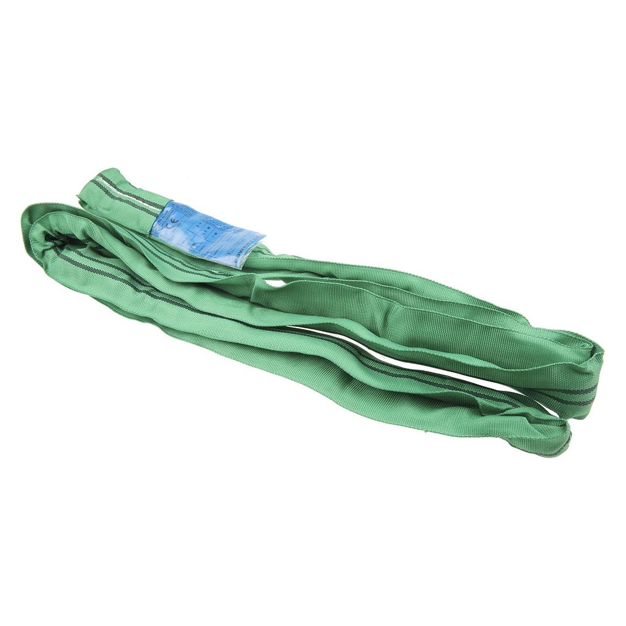 RS PRO Green round lifting sling,3m 2ton pull (7293054)