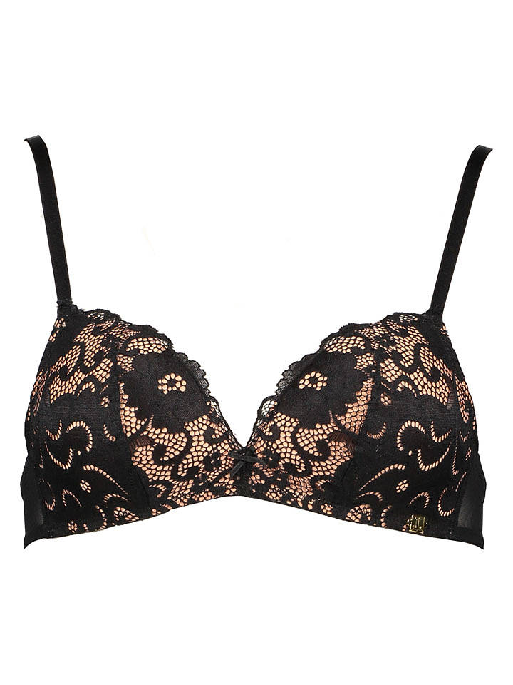 JETTE Bügelloser BH in Schwarz - 75C