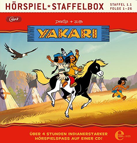 Yakari - Yakari - Hörspiel Staffelbox - Staffel 1.1, Folge 1 bis 26 als mp3-CD - Die Original-Hörspiele zur TV-Serie - Preis vom 13.10.2026 19:28:25 h