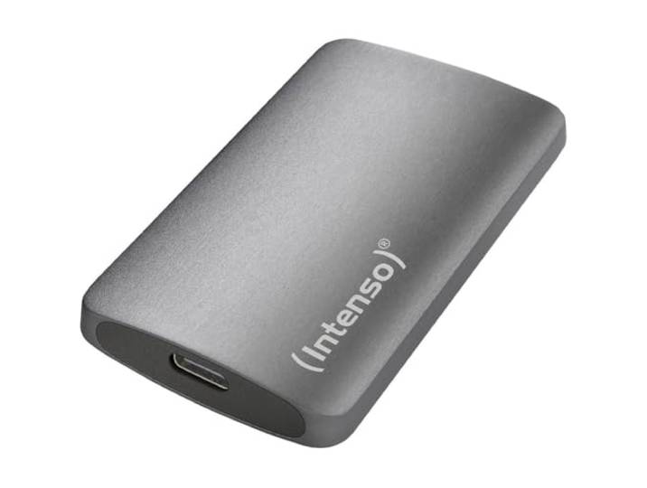 Intenso Externe SSD TX800, 1TB Portable Solid State Drive, Super Speed USB 3.2 Gen 2x2 (20 Gbit/s), tot 2100 MB/s