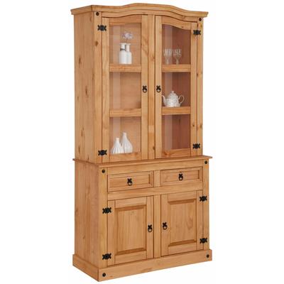 Buffet OTTO HOME "Mexico", beige (natur gebeizt), Schränke, Buffet, aus massiver Kiefer, Breite 106 cm