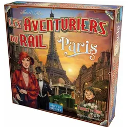 Asmodée Aventuriers Rail Paris (Spe) (Französisch, 2 - 4 Spieler)