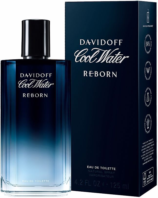 Davidoff Cool Water Reborn eau de toilette vaporizador 125 ml