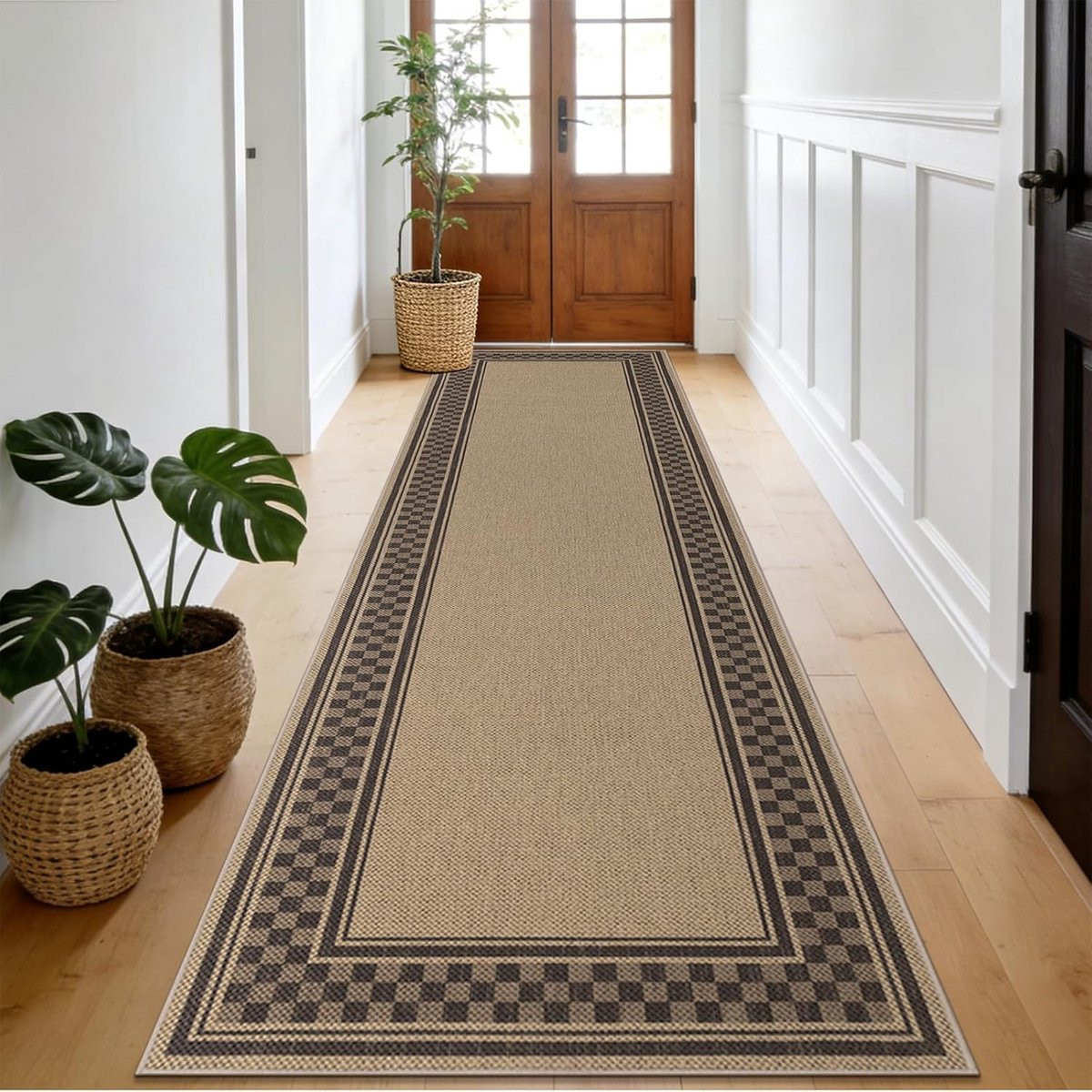Wasbare antislip tapijtloper voor gang en keuken