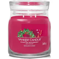 Sparkling Winterberry Signature Medium Jar 368g 2-Docht
