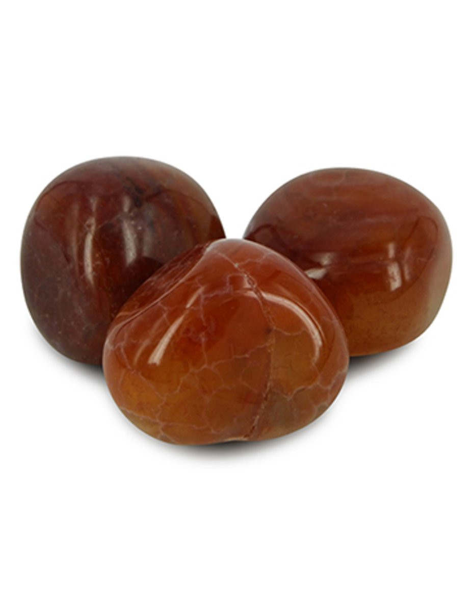 Agaat vuur trommelstenen 250 g