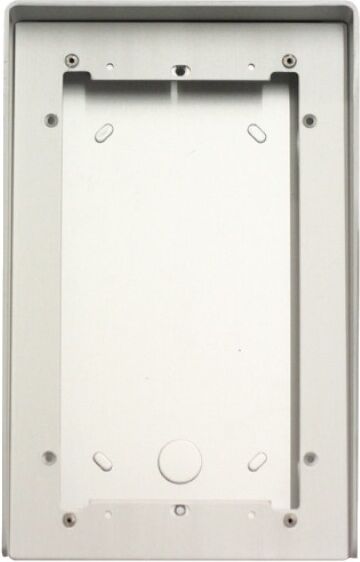 Boitier sailli aluminium anodisé 2 modules IKALL COMELIT 31162