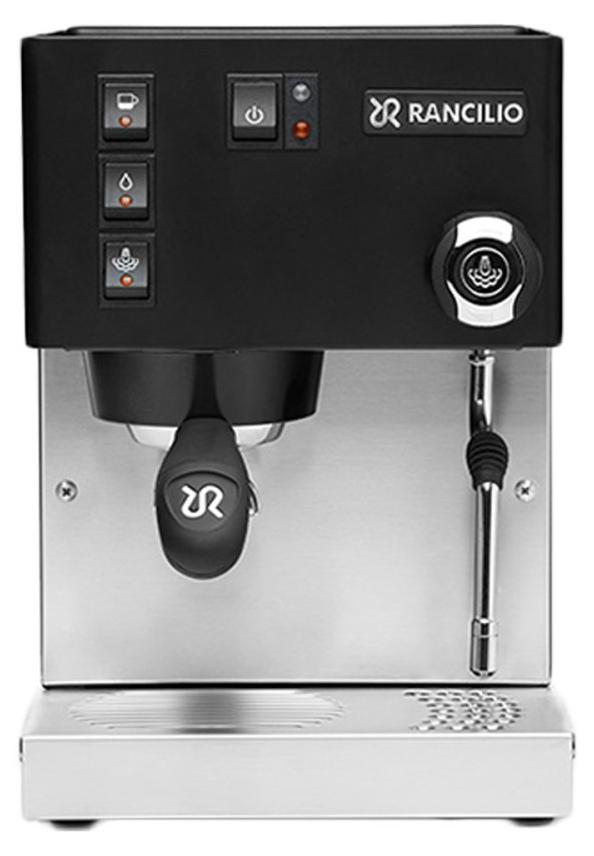 Rancilio Silvia, Espressomaschine, 2 l, Gemahlener Kaffee, 1150 W, Schwarz, Edelstahl