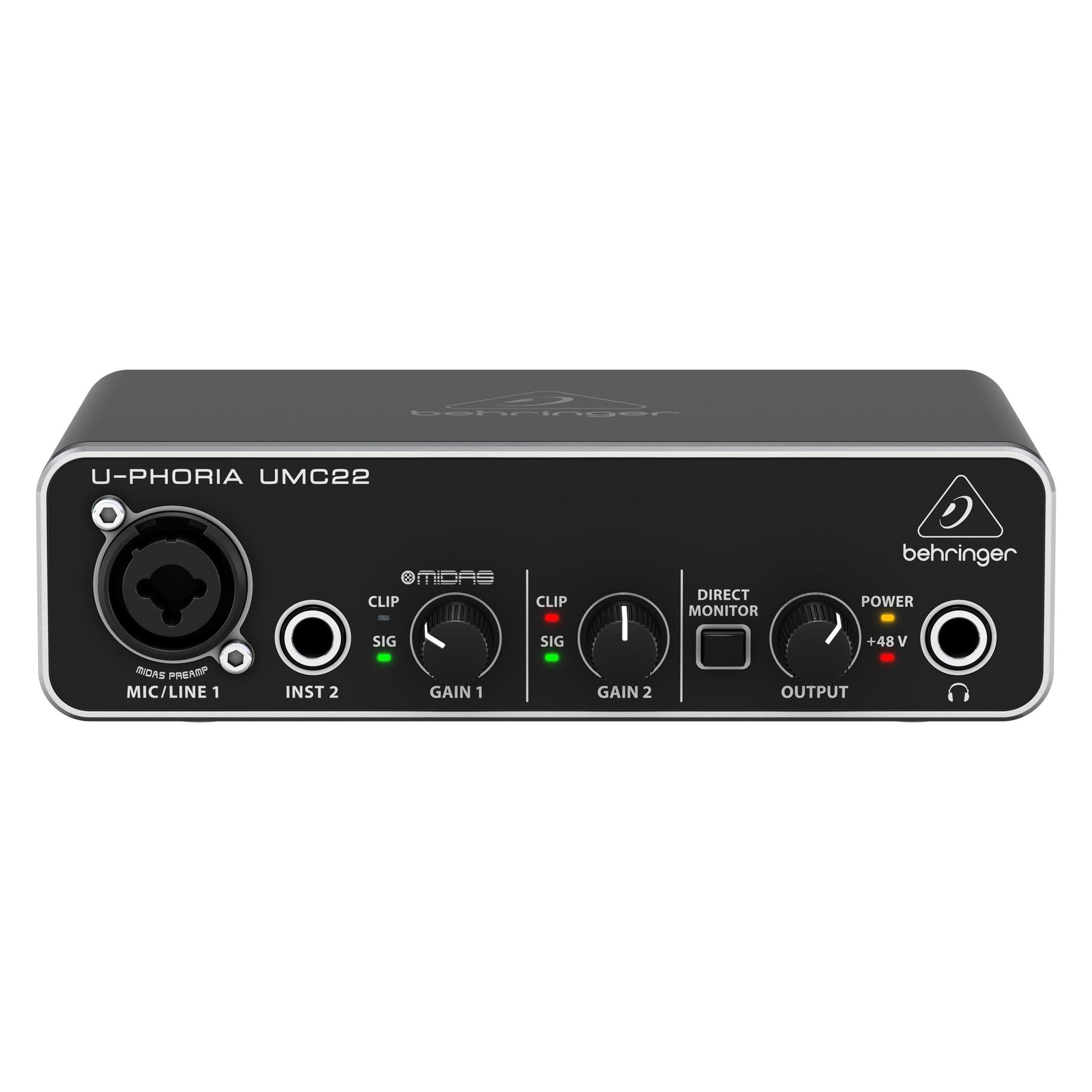 Behringer U-Phoria UMC22 (USB) (UMC22)