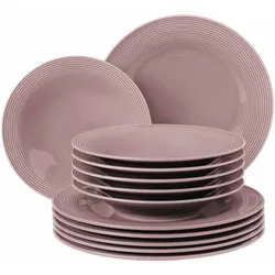 TAFELSERVICE Beat Color Glaze Altrosa 12-tlg.