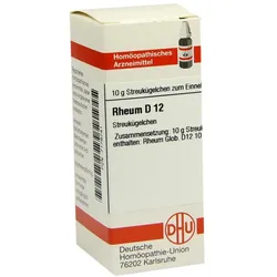 Rheum D 12 Globuli 10 g