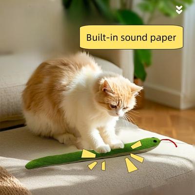 Market Central Crinkle Sound Snake Interactive Cat Toy For Kittens And Indoor Cats Crinkle Sound Snake Interactive Cat Toy For Kittens And Indoor Cats