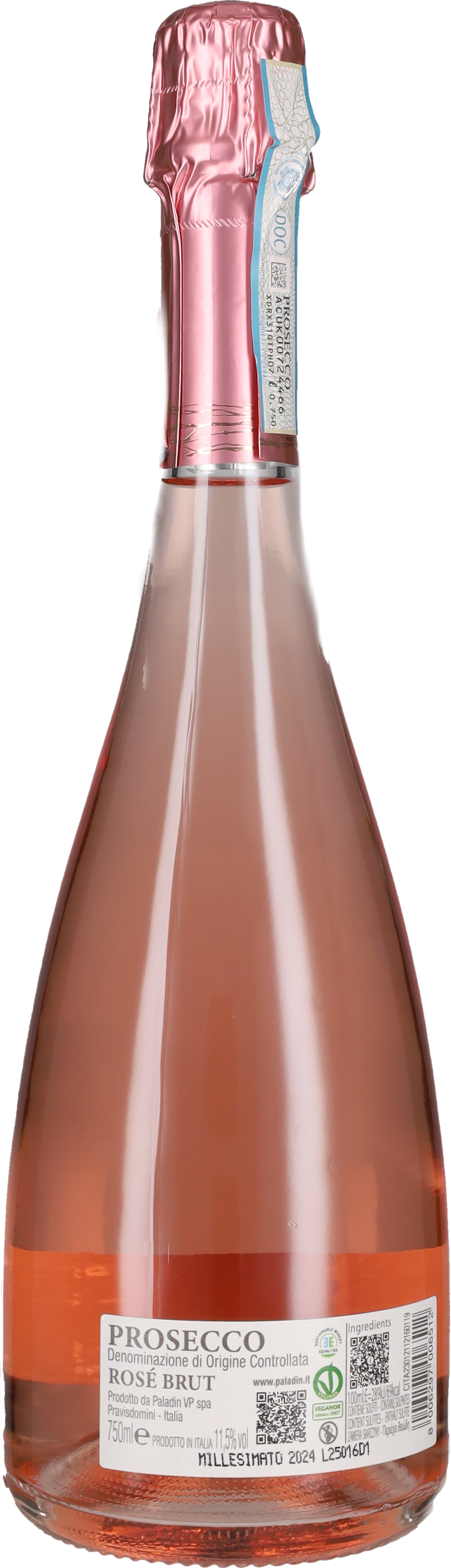 Paladin Prosecco Rosé Brut 2024