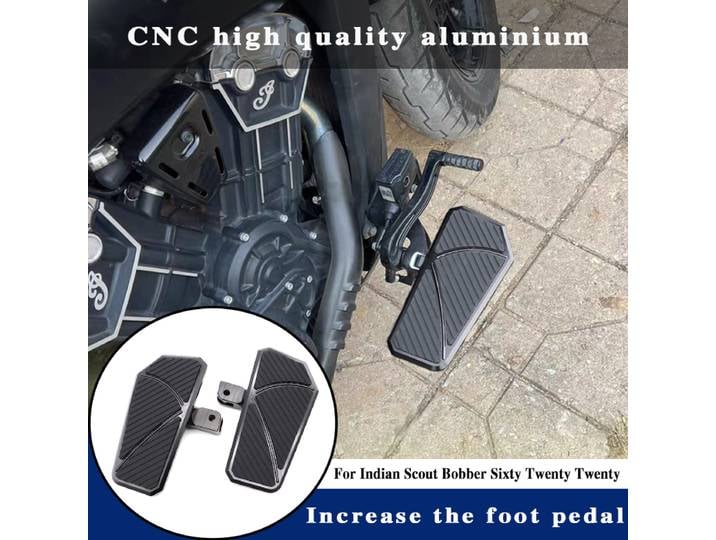 Repose-pieds avant pour conducteur, pédale large, pour Indian Scout soixante Rogue Twenty Bobber 2015 – 2026