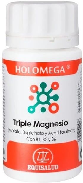 Equisalud Holomega Triple Magnésio 50 Caps