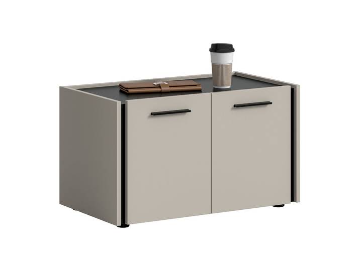 MID.YOU Sitzbank EMIL, Kaschmir, Holznachbildung