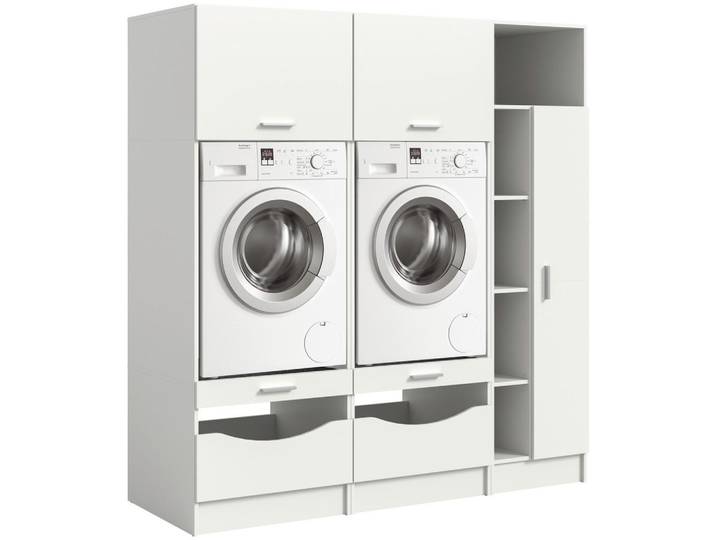 HAUSWIRTSCHAFTSRAUM Free Weiß B: 182cm