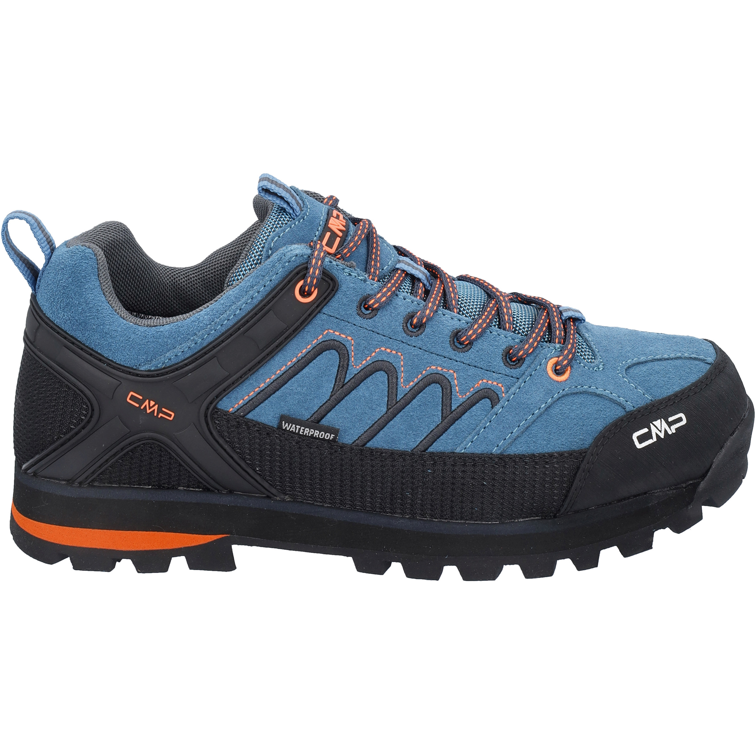CMP Moon Low WP Herren Zustiegsschuhe blau Größe 42 Trekking Wasserabweisend