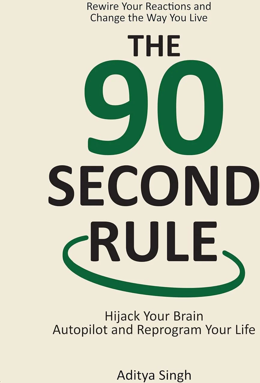 The 90 Second Rule Hijack Your Brain Autopilot And Reprogram Your Life By Aditya Singh - Non Fiction - Paperback