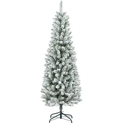 KÜNSTLICHER Weihnachtsbaum, 183 cm Christbaum mit 479 Spitzen für Weihnachten