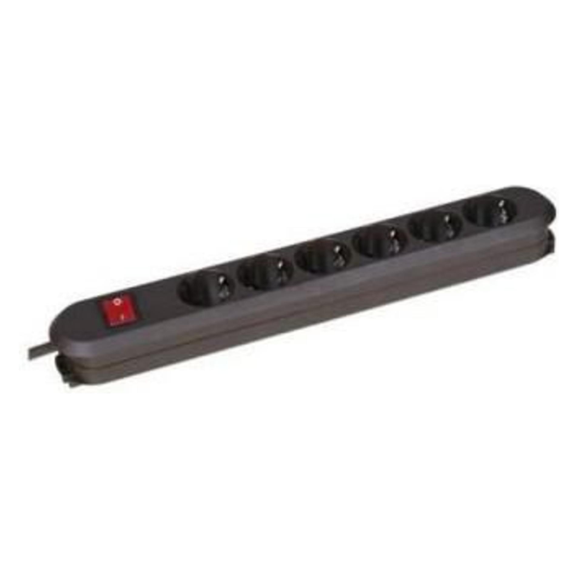 Bachmann SMART 6xCEE7/3 br, 1xswitch (6x, CEE 7/3, 1.50 m) (381.450K)