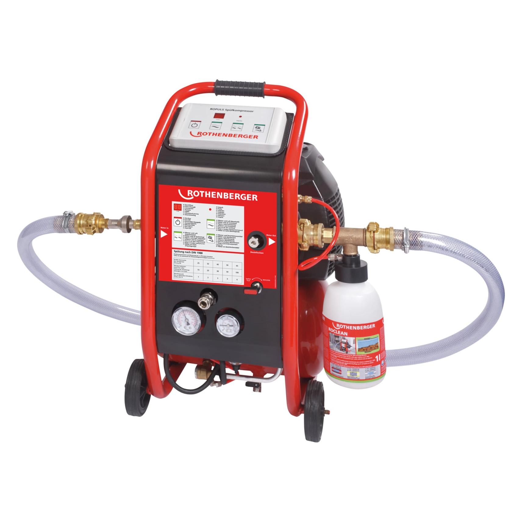 Rothenberger ROPULS 240 V Spülkompressor (1000000145) (10 l, 8 Bar) (1000000145)