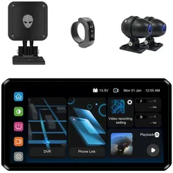 AlienRider M2S Motorrad Multimediasystem + Kameras + Wave-Radar
