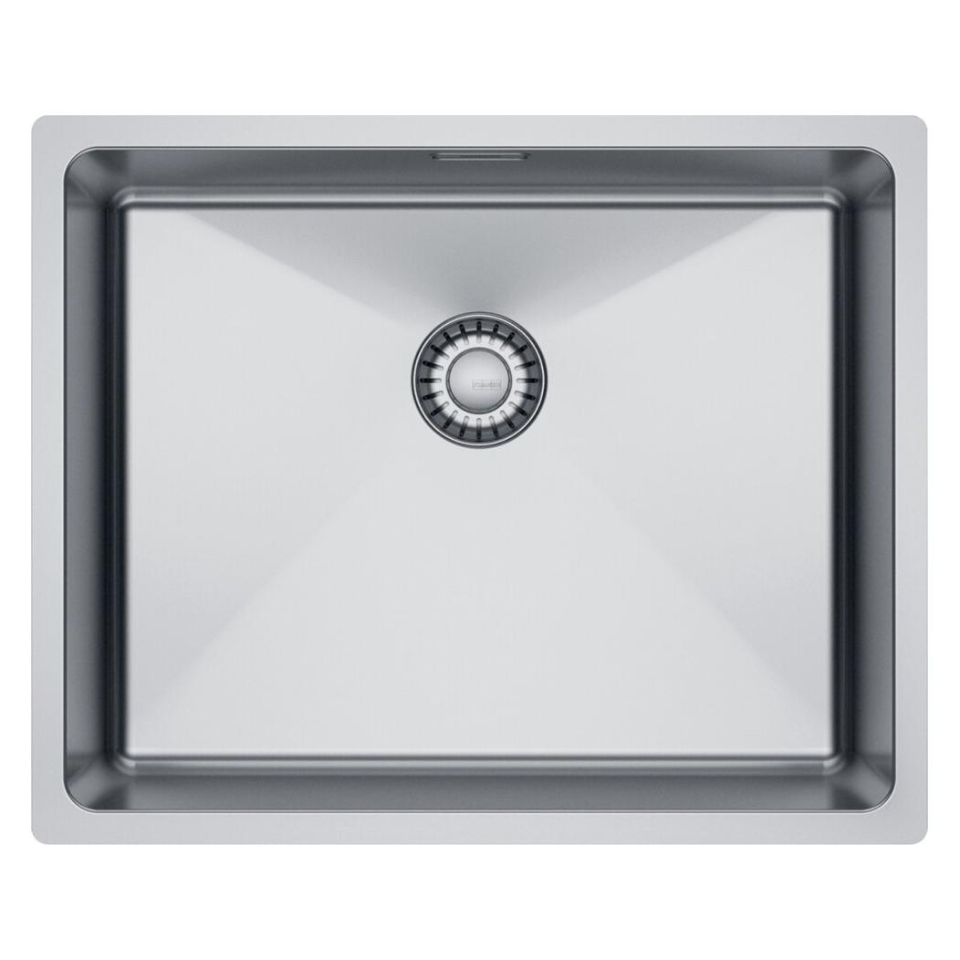 Franke Edelstahlspüle Kubus KBX 110-50 (Einbauspüle, 44 cm, 54 cm) (122.0736.499)
