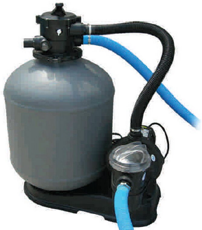 Groupe de filtration Toi Ø 530mm débit 8m³/h 450W pour piscine hors-sol