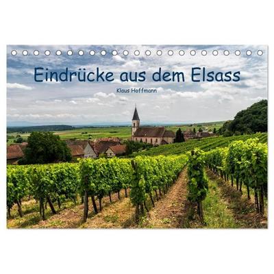 Eindrücke aus dem Elsass (Tischkalender 2027 DIN A5 quer), CALVENDO Monatskalender