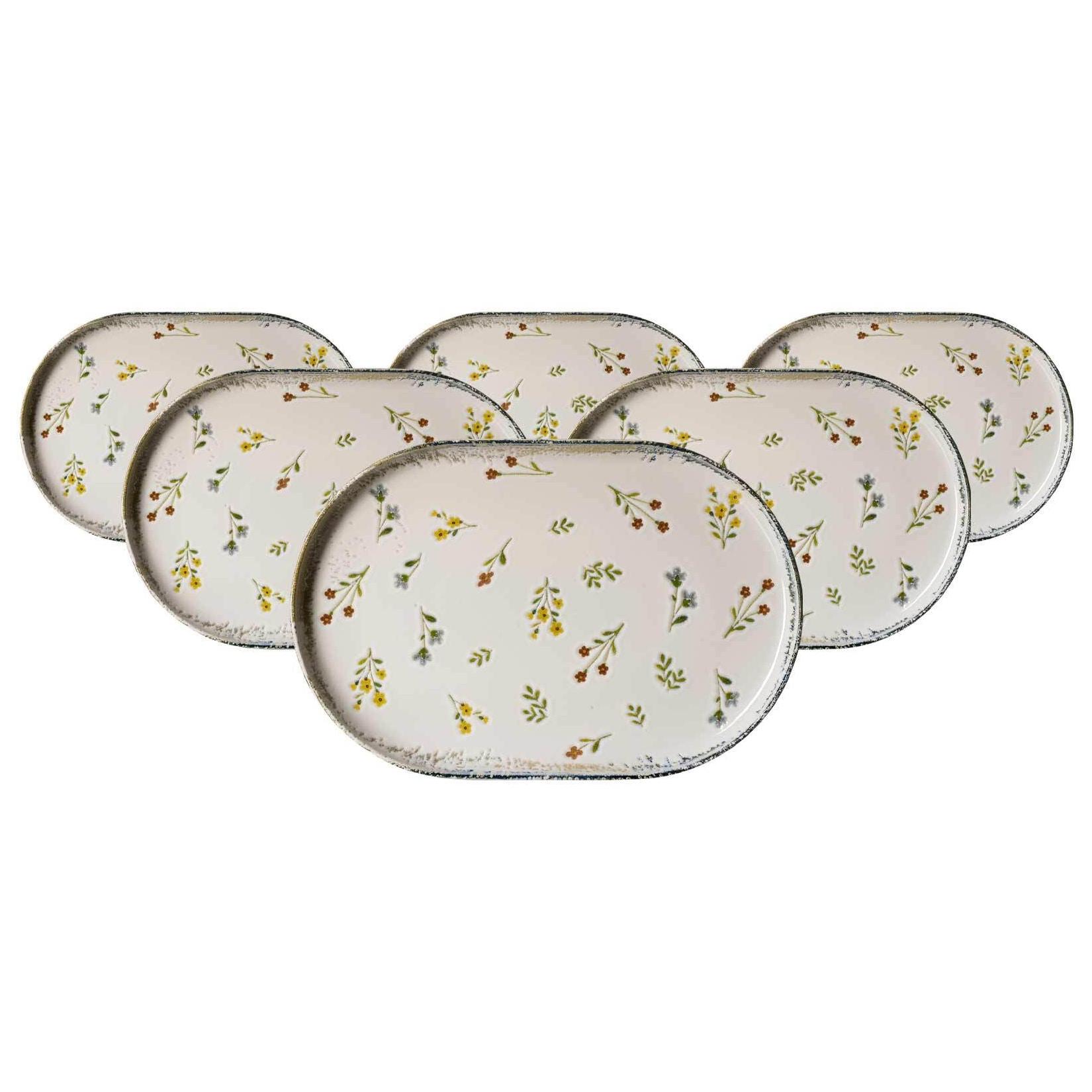 Ritzenhoff & Breker Servierplatten Viola 6er Set