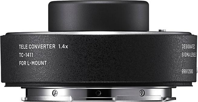 Sigma 1.4X Teleconverter TC-1411, Sigma, L mount, Aluminium, 3,31 cm, 33,1 mm, 33,1 mm