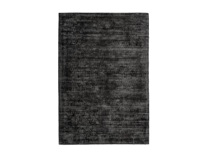 Tapis rectangulaire en soie, village
