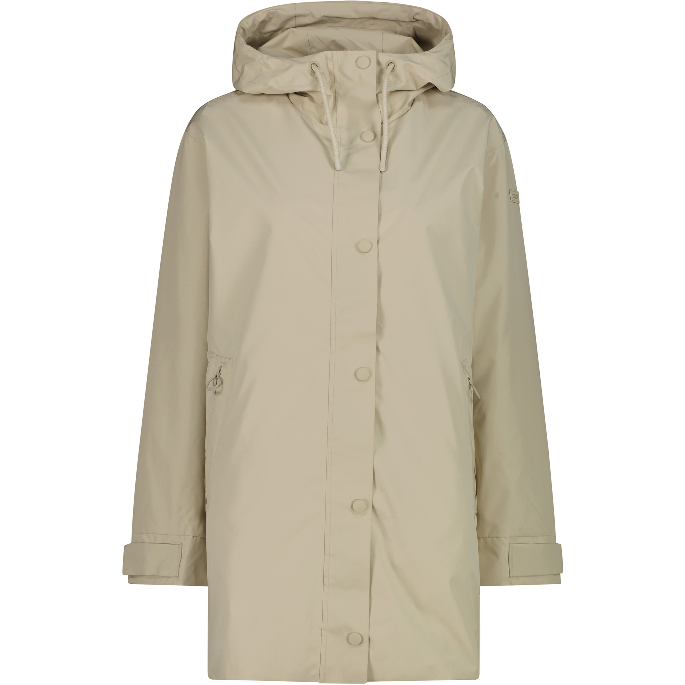 CMP Parka Damen Parkas & Mäntel beige Größe S Lifestyle Wasserabweisend