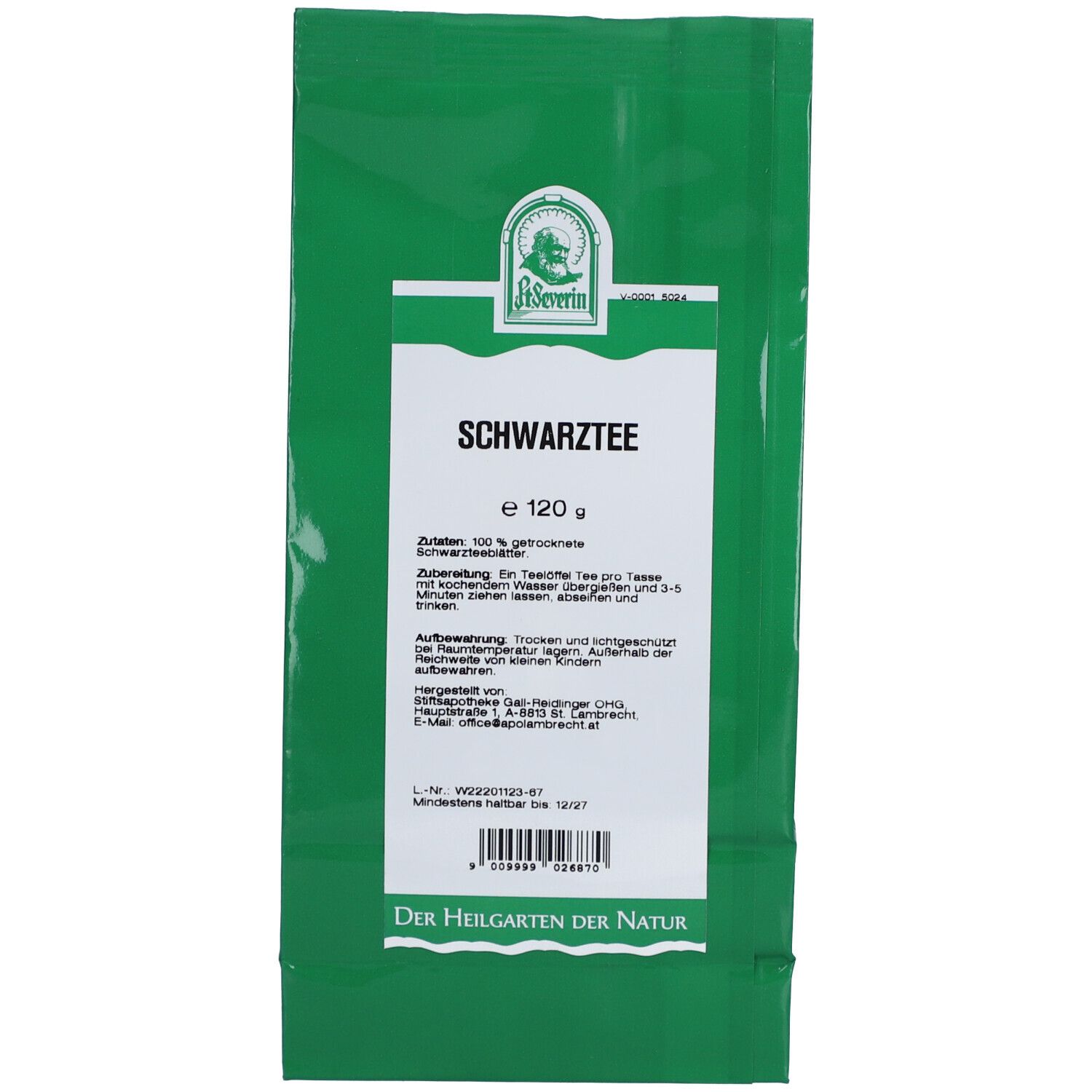 Schwarztee 120 g Tee