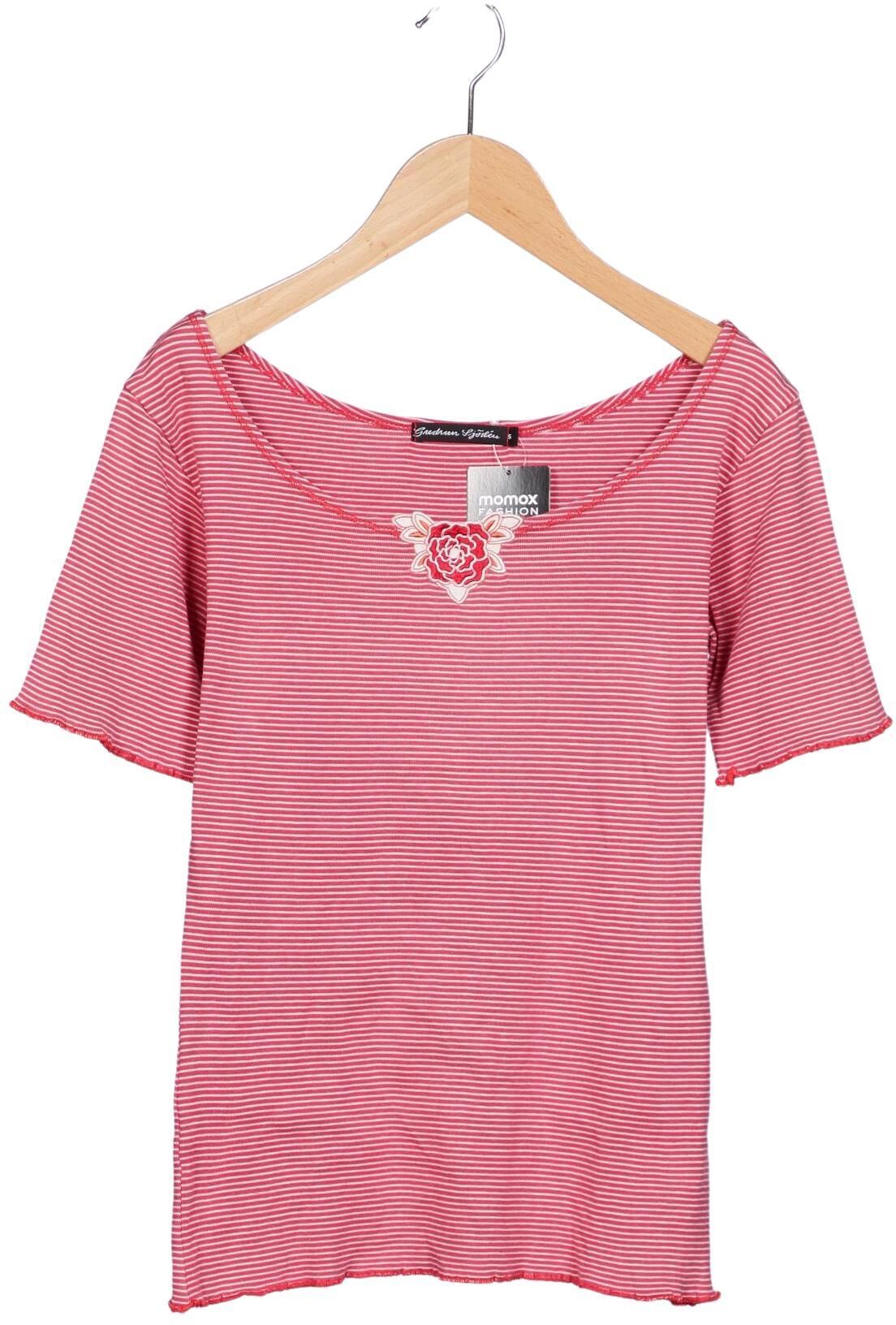 Gudrun Sjödén Damen T-Shirt, Mehrfarbig, Gr. S, Baumwolle - Second Hand