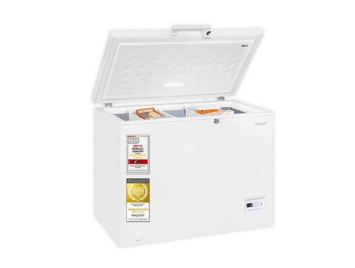 exquisit Gefriertruhe GT5200-HE-041C, 102,6 cm breit, 198 l, 198 l Nutzinhalt, 4 Sternefach 198,0 l, Energieklasse C, 40 dB