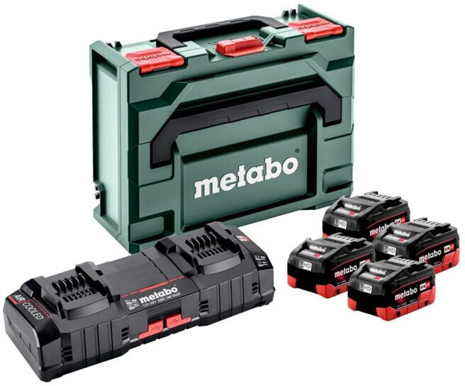 Basic-Set 4x LiHD 8,0Ah +2 ASC Ultra +ML ; Metabo (685135000)
