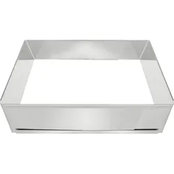 LAUTERJUNG  Backrahmen 18/10 NC, ausziehbar von 420 mm bis 780 mm, Höhe: 50 mm