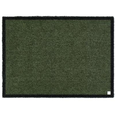 Fußmatte BARBARA BECKER "Touch", grün, B:67cm H:10mm L:110cm, Kunstfaser, Teppiche, Fußmatte, Schmutzfangmatte, In- und Outdoor geeignet, waschbar