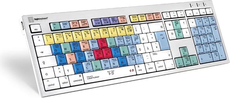 Logickeyboard Steinberg Cubase/Nuendo ALBA DE voor Mac