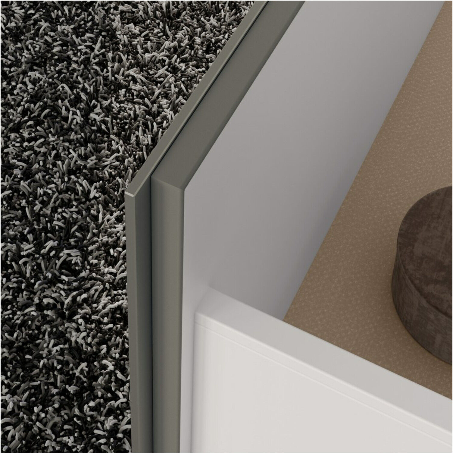 Keuco Waschtischunterschrank X-Line D I m, Gl I sat, 100x60,5x49cm, 2 Ausz. (33173290000)