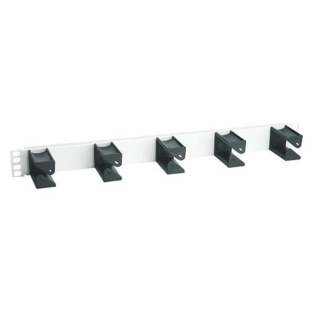 Metz Connect Cable Manager 1RU - Kabelmanagement - eloxiertes Aluminium - 1U - 48.3 cm (19") (130894-01-AL-E)