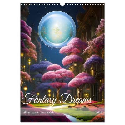 Fantasy Dreams (Wall Calendar 2026 DIN A3 portrait), CALVENDO 12 Month Wall Calendar
