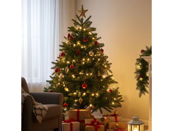 Draht Lichterkette 40 LEDs, warmweiss, IP20, 2 m