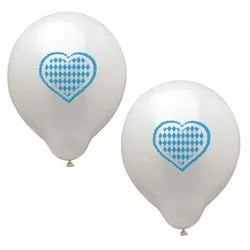 20 Luftballons Oktoberfest Herz Ø 25 cm