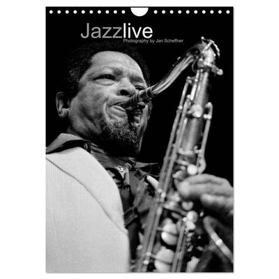 Jazz live (Wandkalender 2026 DIN A4 hoch), CALVENDO Monatskalender