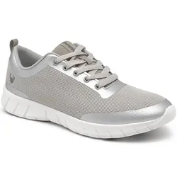 Damen Halbschuhe "ALMA" silver - 40 - grau